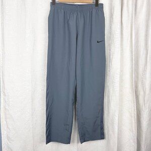 Nike FitDry Dri-FIT athletic pant gray wicking elastic waist stretch active men